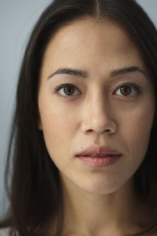 女人面部写真图片