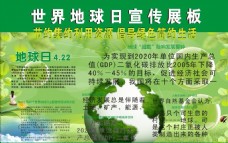 地球日绿色环保节约