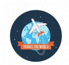 出国旅游海报环球旅行