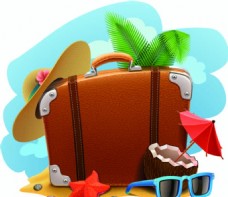 旅游签证夏日旅行素材