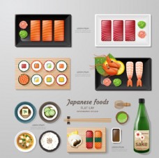 14款扁平化日本料理