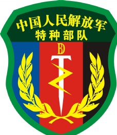 logo中国人民解放军特种部队标志