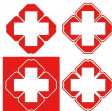 医疗红十字logo矢量图素材