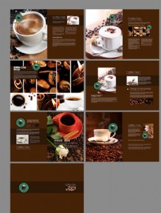咖啡杯咖啡画册