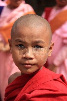人亚洲人宗教佛教和尚缅甸缅甸宝塔