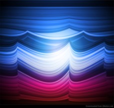 抽象彩色波矢量背景艺术