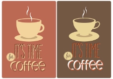 咖啡杯免费咖啡印刷标志