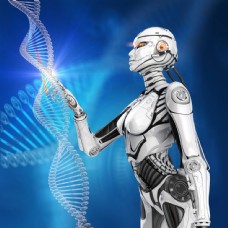 其他生物DNA科技机器人图片