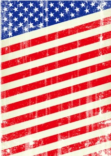 设计素材复古美国国旗设计矢量素材
