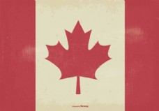 旧风格的加拿大国旗