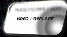 视频模板暗黑金属标题展示AE
