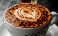 香醇咖啡醇香的卡布基诺咖啡