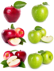 新鲜可口的苹果图片
