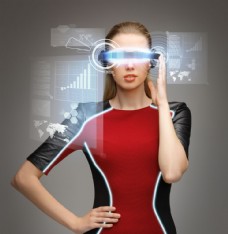 未来科技美女图片