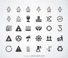 回收符号和图形设置