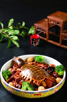 餐饮红烧甲鱼图片