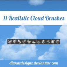 高清真实的天空云彩天空状况PS笔刷