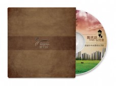 雍翠园地产光盘包装设计图片