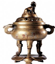 中华文化铜香炉图片