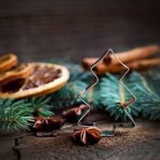 圣诞树状饼干模图片