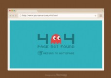 免费404错误向量页