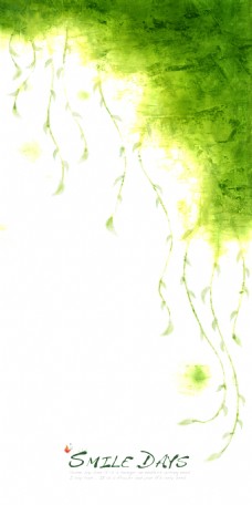 绿色植物背景图