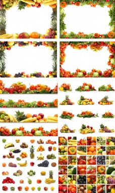 健康饮食蔬菜水果大集合图片