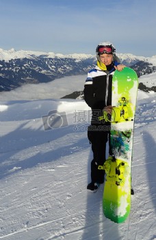 奥地利的滑雪爱好者