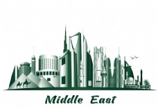 特色建筑绿色沙特阿拉伯王国著名建筑图片