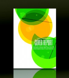企业画册绿色环保海报背景模板下载