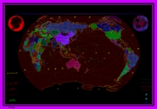 PSD素材世界地图高清图片素材下载