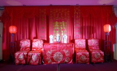 中式婚礼布置图片
