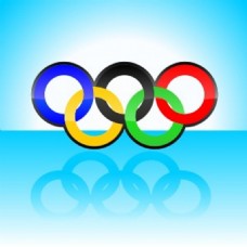 奥运奥林匹克运动会风格背景图案海报