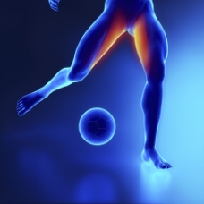 足部图踢足球的男性腿部肌肉图片