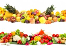 蔬菜水果五颜六色的水果蔬菜图片