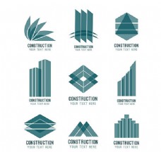 标志建筑抽象建筑标志