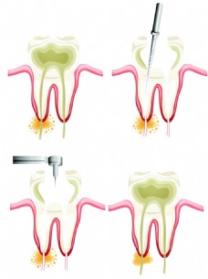 医疗牙齿图案设计图片